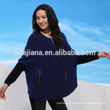 woman's cashmere dolman sleeves sweater
